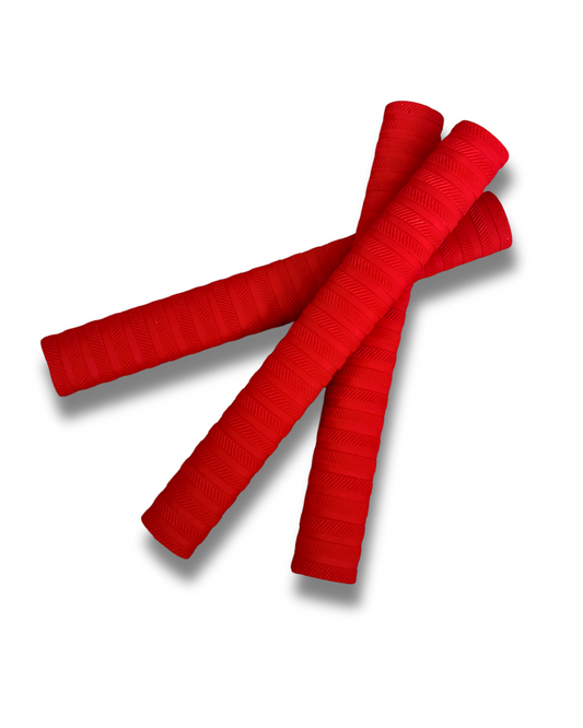 Red Players Matrix Cricket Bat Grip x3 pack