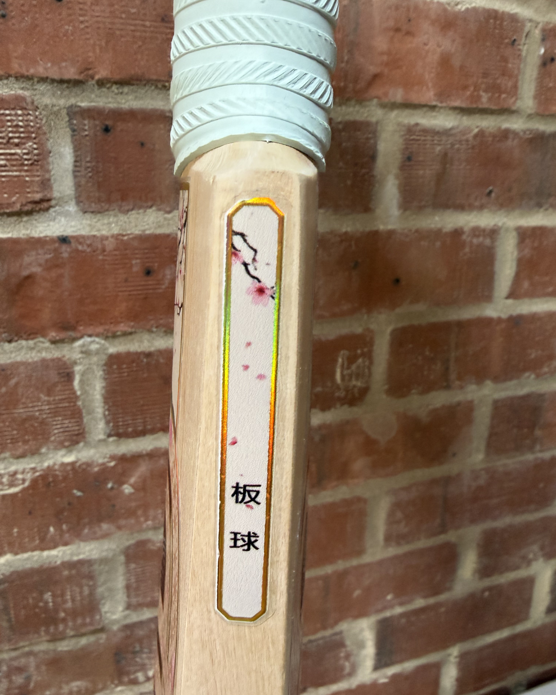 4D Cricket Sakura Cricket Bat Sticker Set