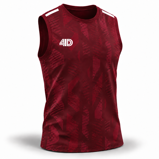 Custom Cricket Sleeveless Training Vest – product view 1