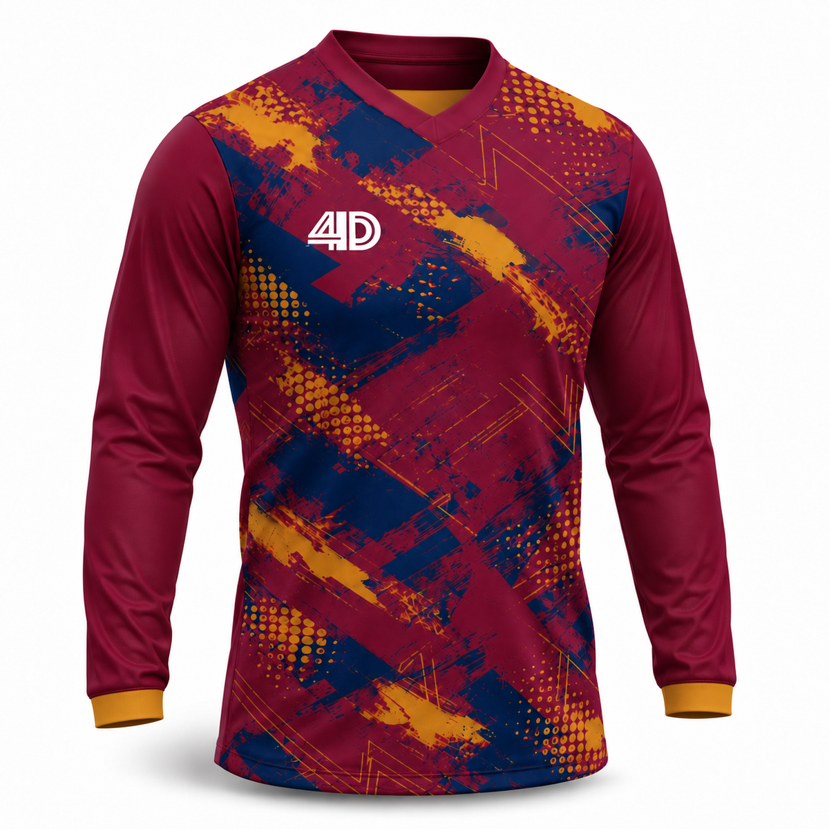Custom Cricket Colour Long Sleeve Playing Shirt
