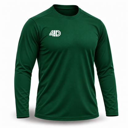 Custom Cricket Long Sleeve Training Shirt – product view 1